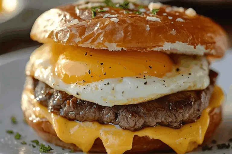 McDonalds Steak Egg & Cheese Copycat