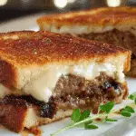Meatloaf Grilled Cheese Melt
