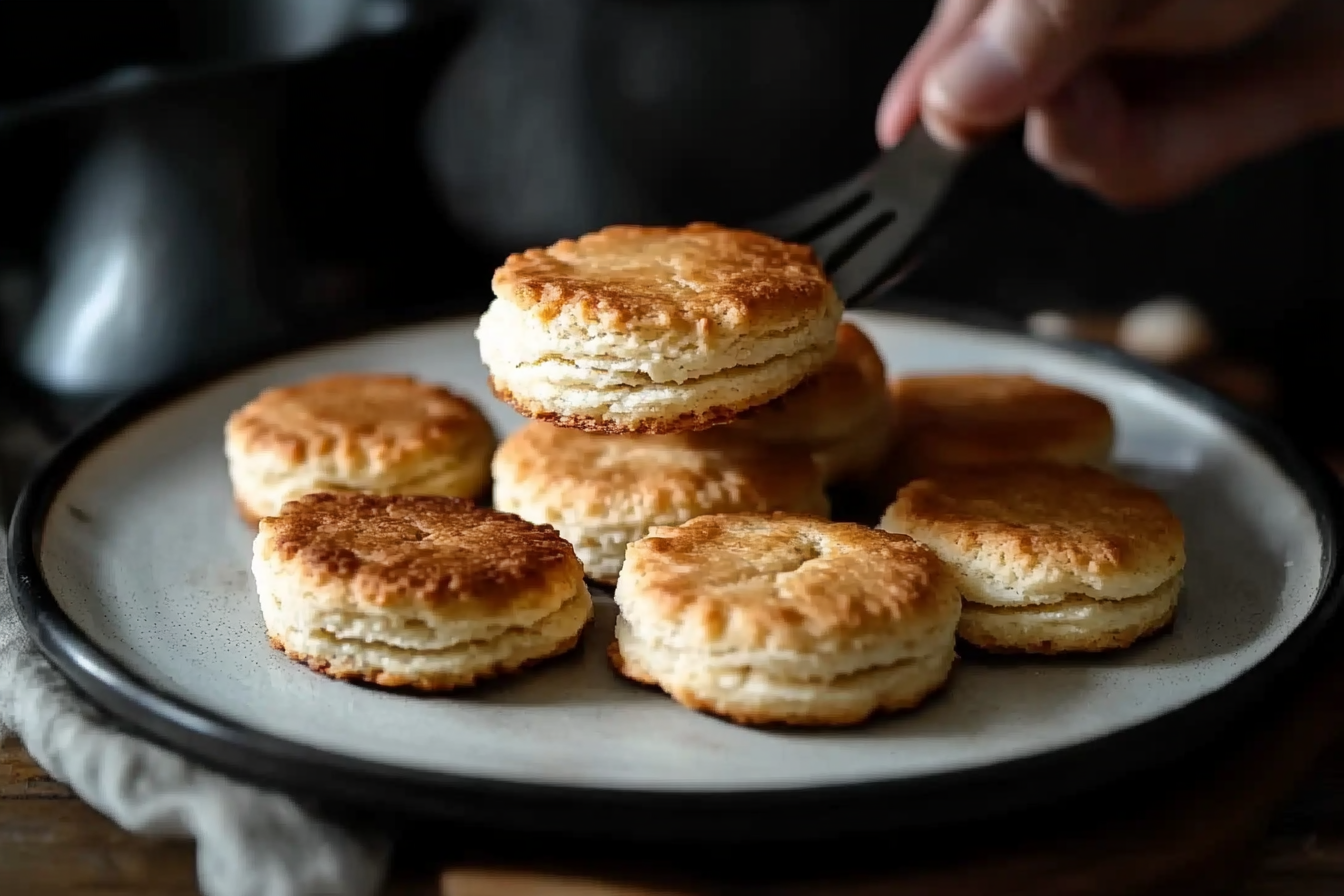 Melt-in-Your-Mouth 2-Ingredient Biscuits