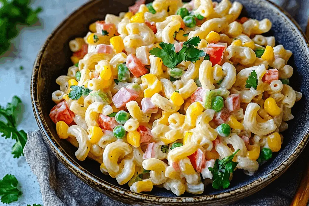 Mexican Macaroni Salad