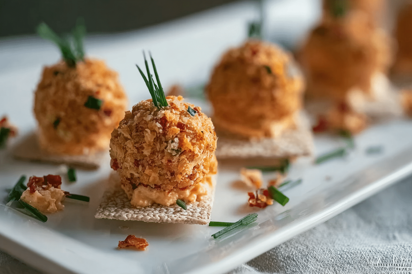 Mini Pimento Cheese Balls