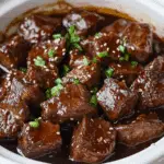 Mouthwatering Slow Cooker Honey Garlic Steak Bites for Any Occasion