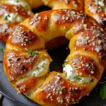 Mozzarella-Stuffed Soft Pretzels