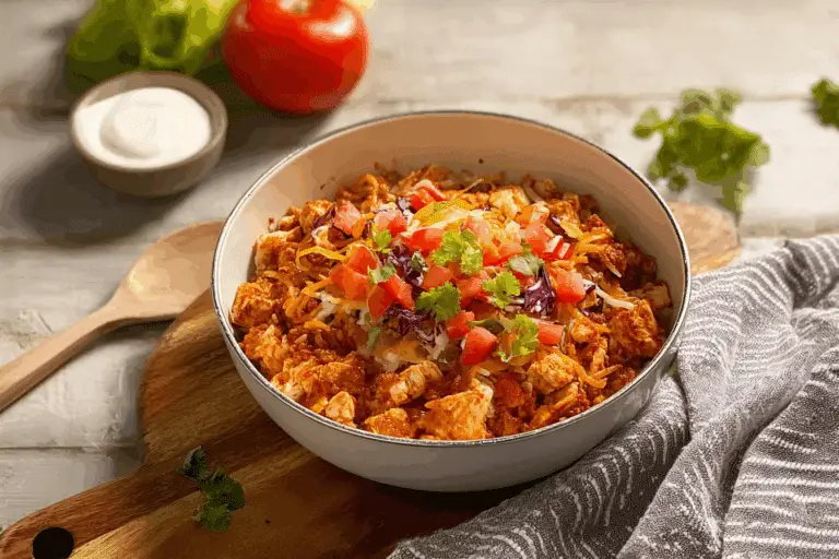 ONE POT CHICKEN BURRITO BOWL