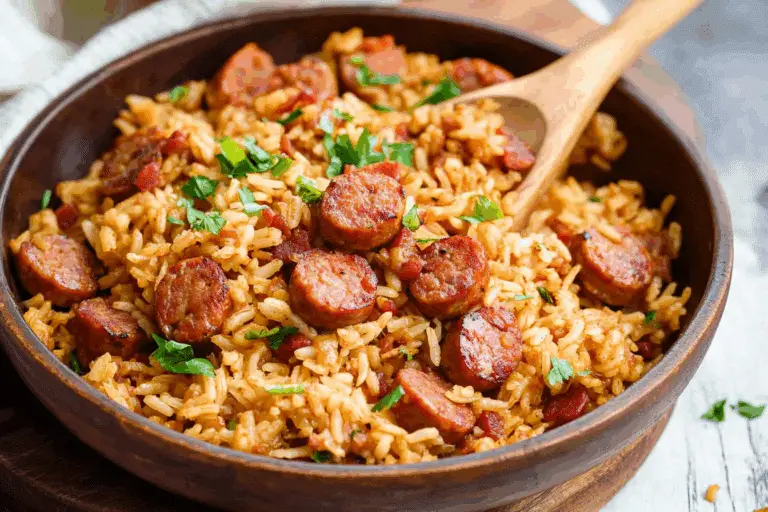 One-Pot Smoked Sausage Rice