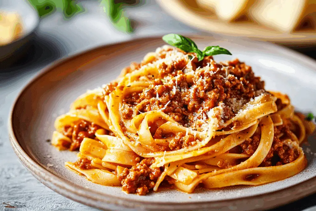 Pasta Bolognese Classic Italian