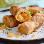 PEACH COBBLER EGG ROLLS