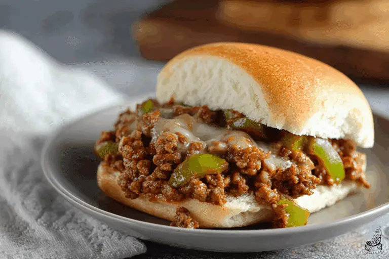 Philly Cheesesteak Sloppy Joes