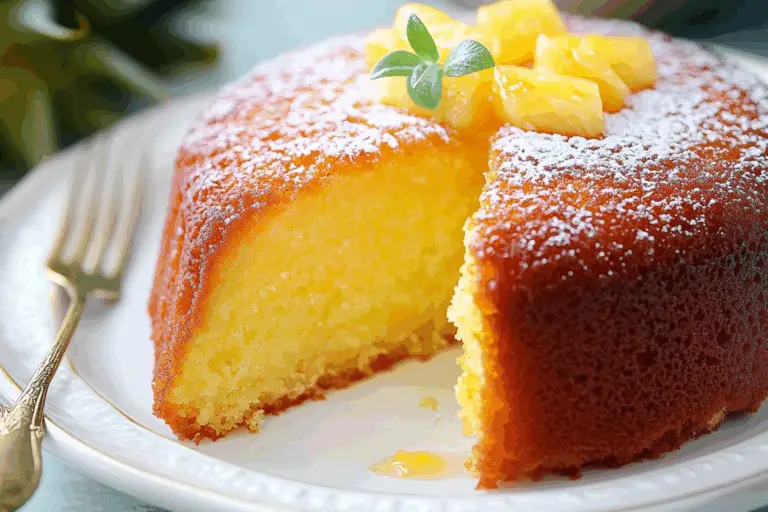 Pineapple Juice Cake