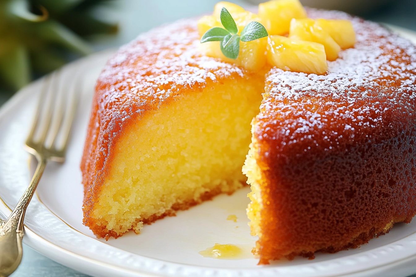 Pineapple Juice Cake