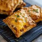 Puff Pastry Breakfast Hand Pies with Sausage Egg & Cheese