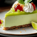 Refreshing Lime Mousse Cheesecake