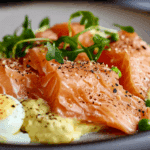 Salmon & Eggs Recipe