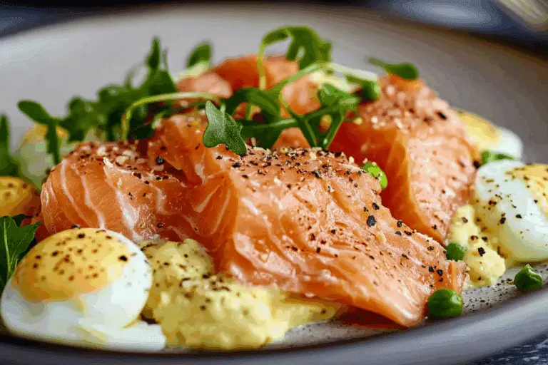 Salmon & Eggs Recipe