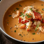 Indulgent Seafood Bisque with Crab, Shrimp & Lobster 6 Seafood Bisque with Crab Shrimp & Lobster
