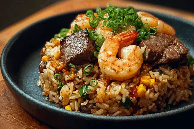 Shrimp & Steak Fried Rice