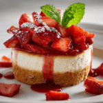 Strawberry Shortcake Cheesecake