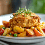 Summer Vegetable Cobbler