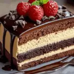 Triple Chocolate Mousse Cake