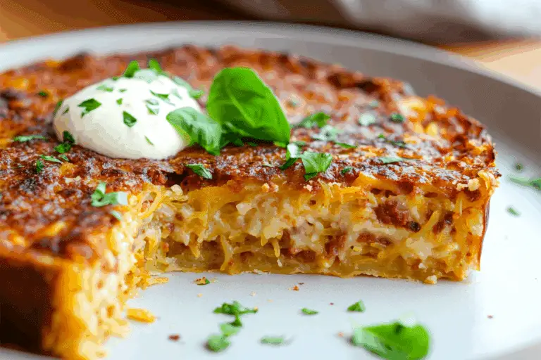 Vegan Spaghetti Squash Pie