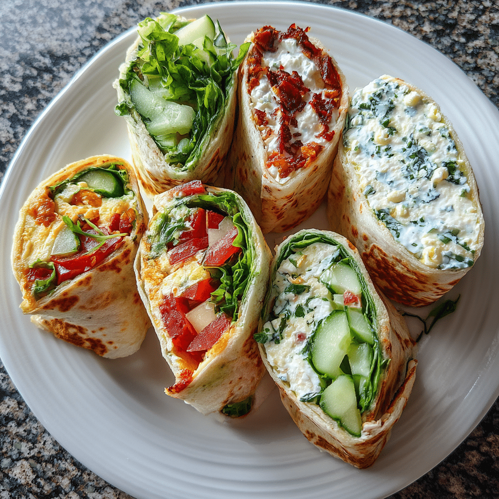 flavor variations cucumber cottage cheese wraps