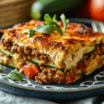 Zucchini Ground Beef Casserole