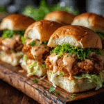 Bang Bang Chicken Sliders with Crispy Chicken and Spicy Sauce