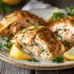 Crab and Shrimp Stuffed Salmon Recipe