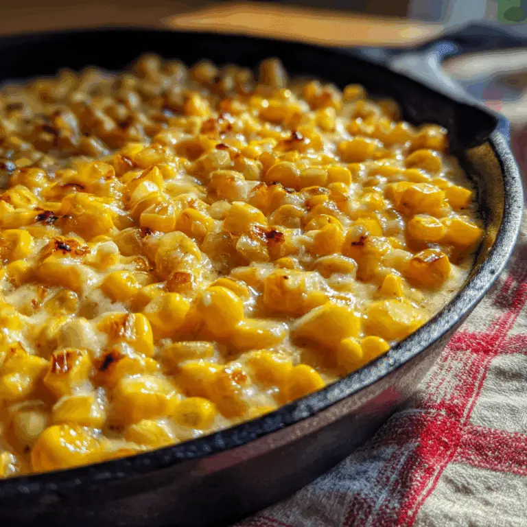 Ingredients for making Honey Butter Skillet Corn on wooden table