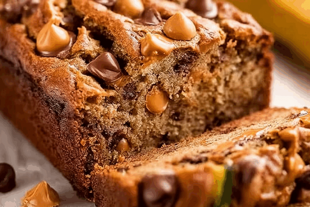 Reese’s Peanut Butter Banana Bread