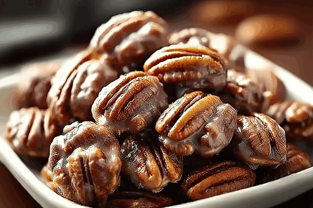 Christmas New Orleans Pecan Clusters