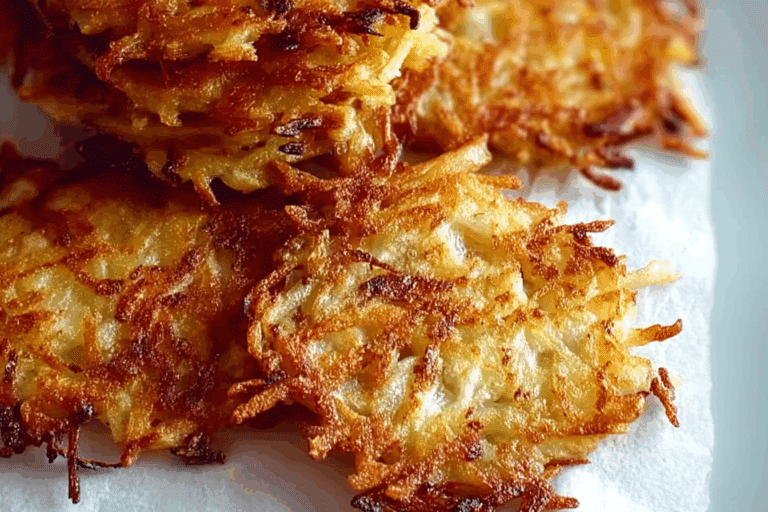 Crispy Polish Potato Pancakes