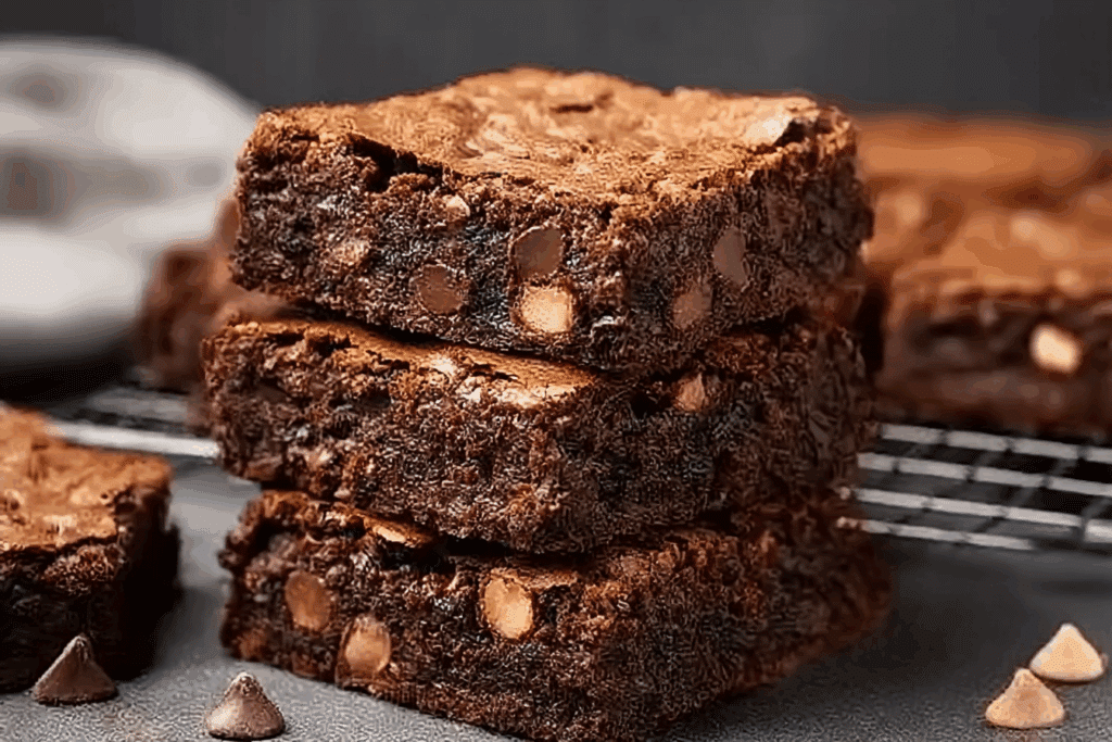 Triple Chocolate Brownies