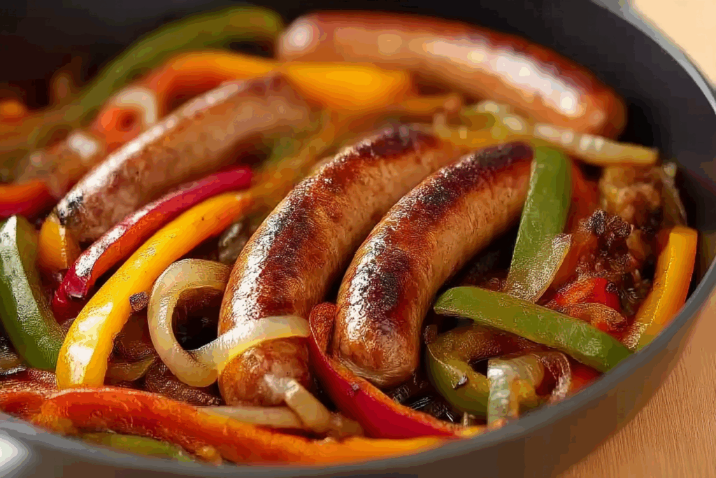 Italian Sausage with Peppers and Onions
