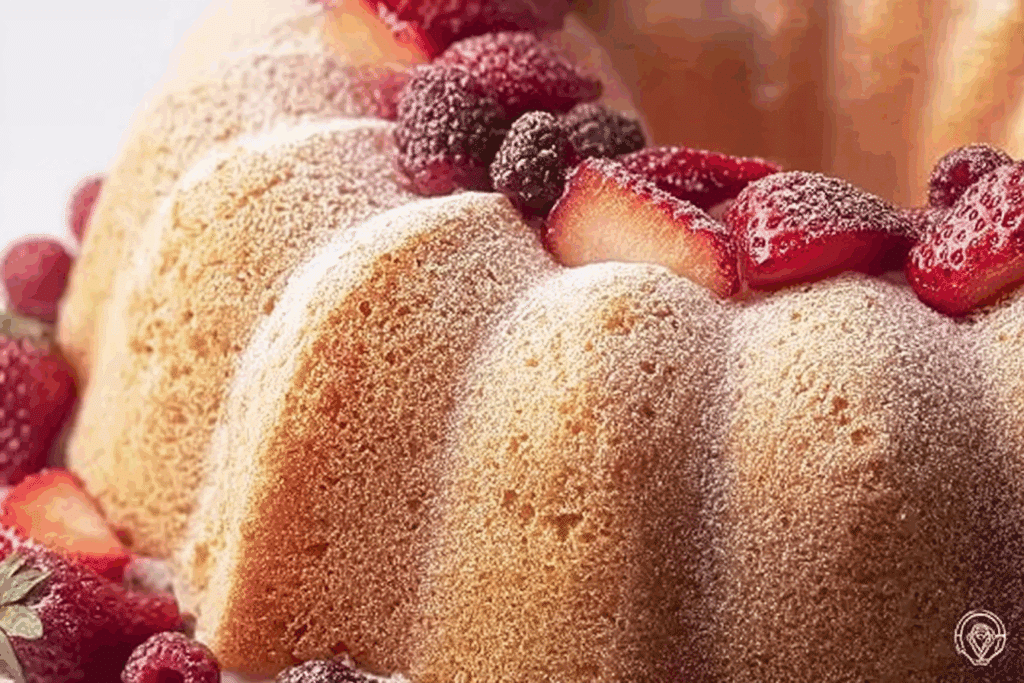 Strawberry Cream Cheese Pound Cake
