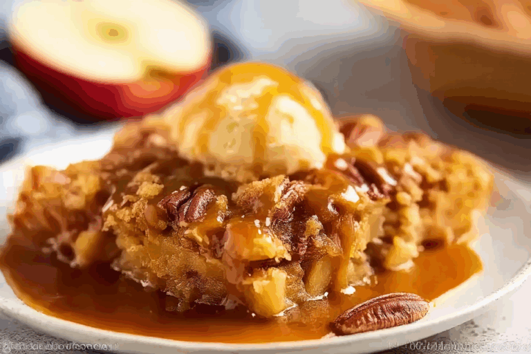 Caramel Apple Dump Cake
