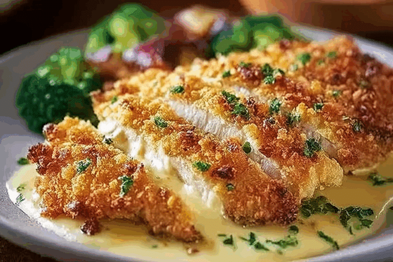 Longhorn Steakhouse’s Parmesan Crusted Chicken