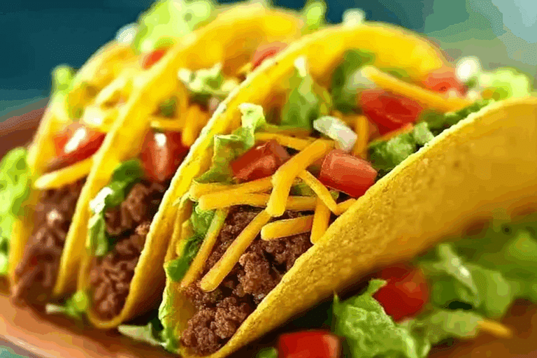 Homemade Taco Bell Feast