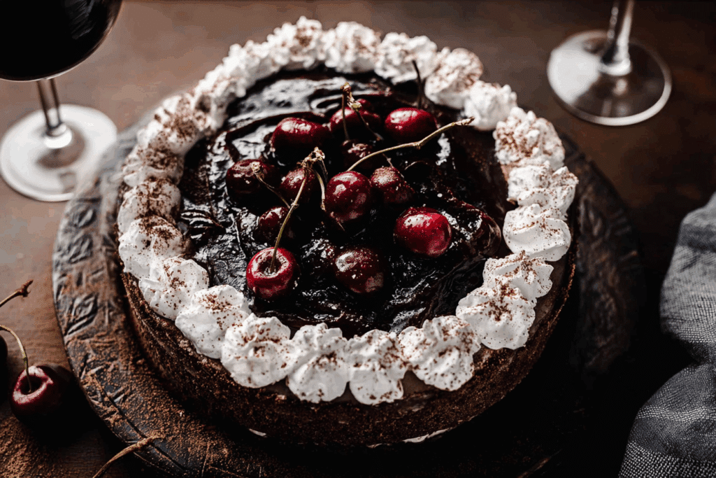 Black Forest Cheesecake