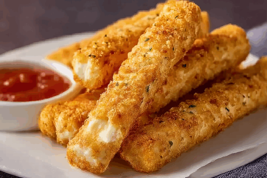 2-Ingredient Cottage Cheese Cheese Sticks