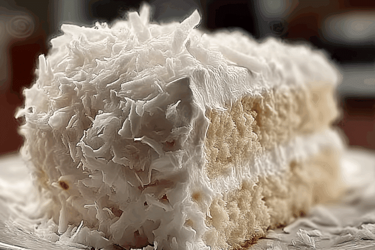 Creamy Coconut Cake