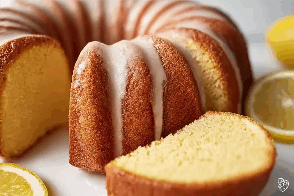 Lemon Bundt Cake with Glaze