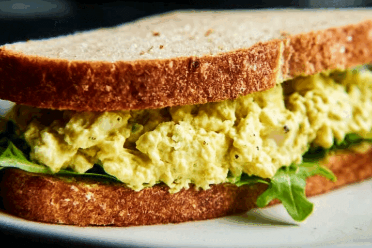 Curry Egg Salad Sandwich Recipe