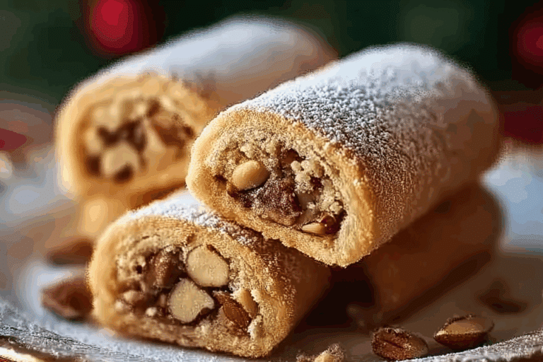 Cozy Italian Nut Roll Cookies Recipe