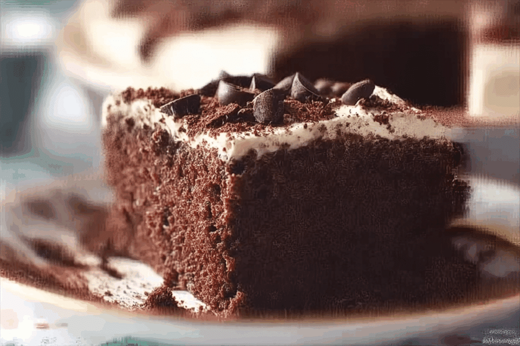 Chocolate Espresso Banana Cake