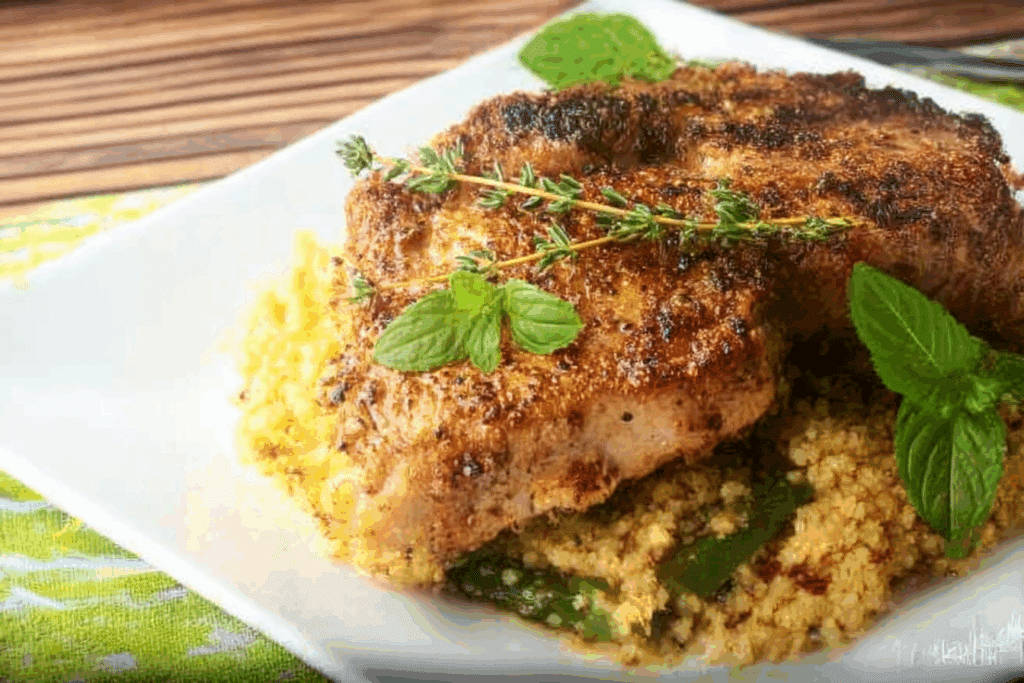 Lemon Thyme Pork Chops