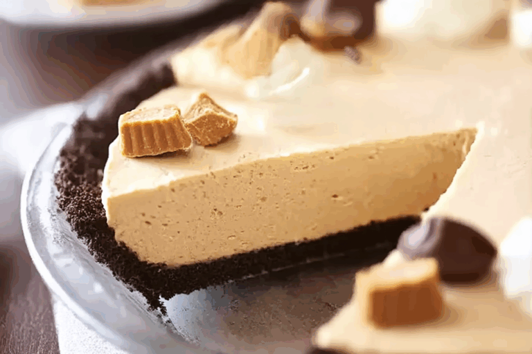 No-Bake Peanut Butter Pie