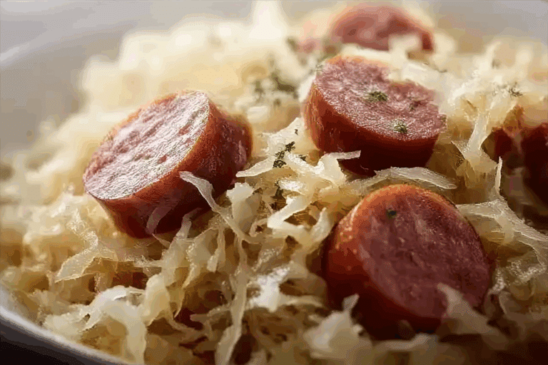 Polish Kielbasa & Sauerkraut