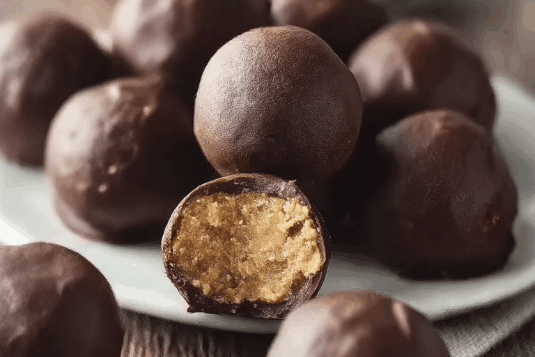 No-bake Chocolate Peanut Butter Balls