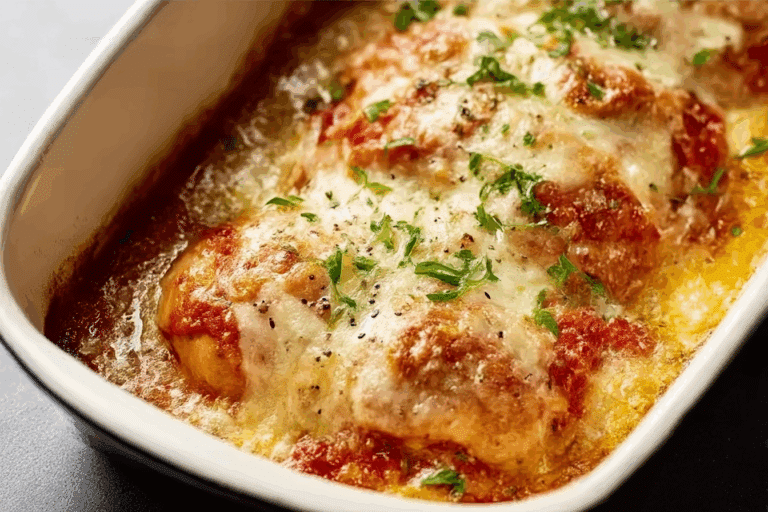 Chicken Mozzarella Bake